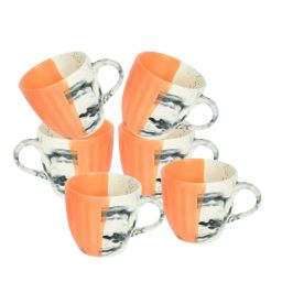 fabinaliv Set of 6 Printed Ceramic Cups image 2