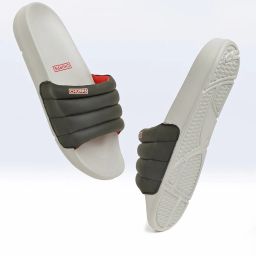 chupps Quilted-Pattern Slides Flip Flops image 2