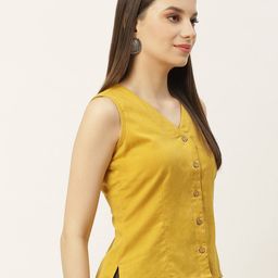 molcha Solid Front Open Blouse image 2