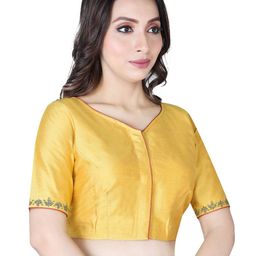 rene Embroidered Front-Open Blouse image 2
