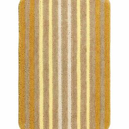 saral home Striped Rectangle Bath Mat 24" x 16" image 2