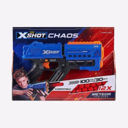 x-shot Chaos Meteor Blaster with 12 Dart Balls image 2