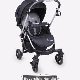 r for rabbit Baby Stroller with UV-Resistant Canopy image 2