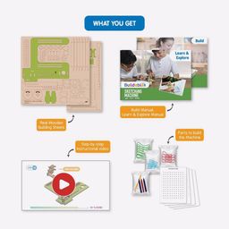 skillmatics Build & Learn Buildables Sketching Machine image 2