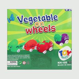 toymax Set of 4 Vegetable On Wheels image 2
