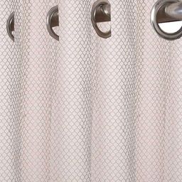portico Set of 2 Geometric Print Window Curtains image 2