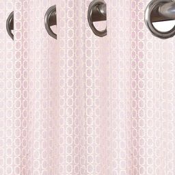 portico Set of 2 Geometric Print Window Curtains image 2