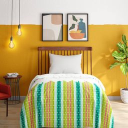 portico 120 GSM Multi Color Single Comforter image 2
