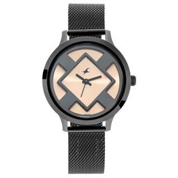 NP6210NM01 Fastrack  - Fit Outs Rosegold Dial and Mesh Metal Strap image 2