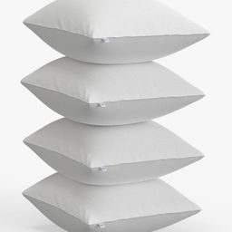 home expressions usa Set of 4 Square Shaped Filled Cushions 11.8" x 11.8" image 2