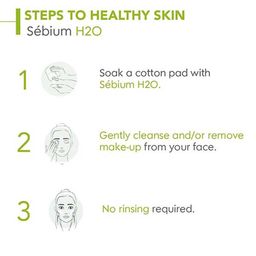 bioderma BOGO Sebium H2O Purifying Micellar Cleansing Water & Makeup Removing Solution image 2