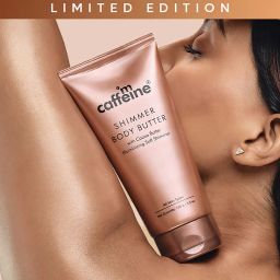 mcaffeine Shimmer Body Butter with Cocoa Butter for Shimmery & Glowing Skin image 2