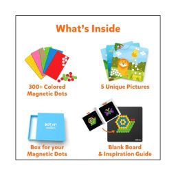 skillmatics Paper Art Activity - Dot It with Magnets Animals image 2