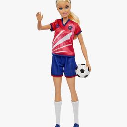 barbie Printed Soccer Doll image 2
