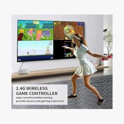 sameo 32 Bit Motion TV Video Game Console with Motion Gun image 2