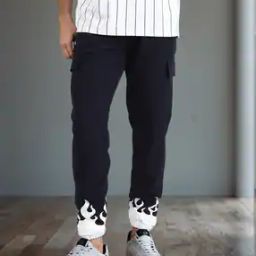 Shein Ankle Graphic Print Joggers With Pockets-picture-38