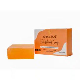 Pack of 3 Sharans Herbal Sandalwood Bathing Soaps image 2