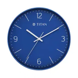 titan Plastic Round Wall Clock image 2