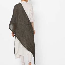 avaasa mix n' match Crushed Cotton Dupatta image 2