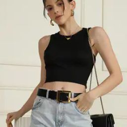 Shein Casual Crop-Length Sleeveless Tank Top-picture-21