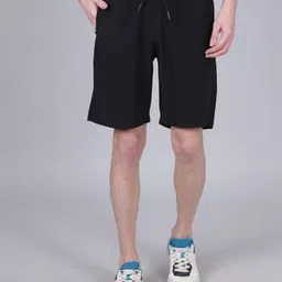 Shein Above The Knee Track Shorts with Pockets-image-62