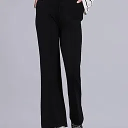 Shein Full Length High Rise Pintuck Boot Fit Trousers-image-81