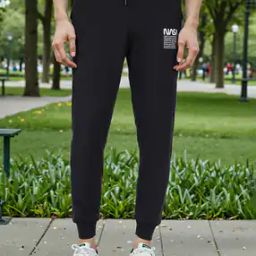 Shein Activewear Ankle Length Typographic Placement Print Joggers-image-97