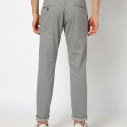 netplay Men Patterned Regular Fit Flat-Front Chinos image 3