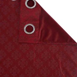 cortina eyelet curtain Set of 2 Printed Window Curtains image 3
