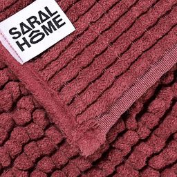 saral home Set of 2 Rectangular Shaped Bath Mats image 3