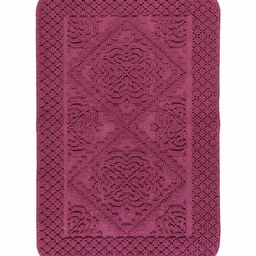 saral home Set of 2 Geometric Pattern Antiskid Bath Mats image 3