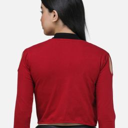 scorpius Front-Open Shrug with Cut-Out image 3
