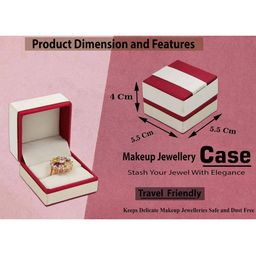 atorakushon Set of 2 Colourblock Square Ring Boxes image 3