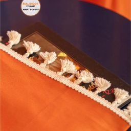 urban space Window Eyelets Curtain with Tassels image 3