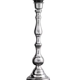homesake Teardrop Chrome Lamp with Shade image 3