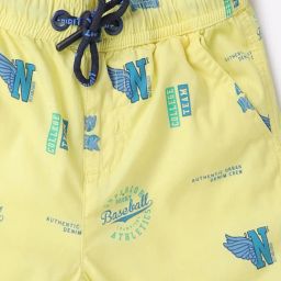 kb team spirit Graphic Print Shorts with Drawstring Waist image 3