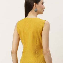 molcha Solid Front Open Blouse image 3