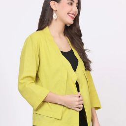 nomad lifestyle Striped Front-Open Shrug image 3