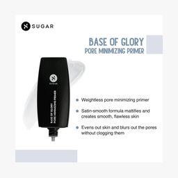 sugar cosmetics Base of Glory Pore Minimizing Primer - White image 3