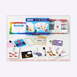 funvention 123 Numbers - Write & Wipe Activity Game image 3