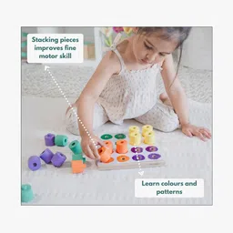 curious cub Montessori Learning Wooden Toys Box image 3