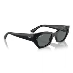 ray-ban Unisex Polarised Rectangular Sunglasses - 0RB4430 image 3