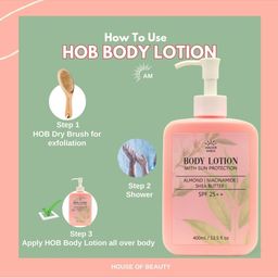house of beauty Body Lotion with SPF 25+ image 4