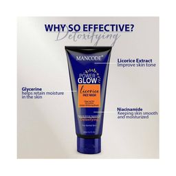 mancode Power Glow with Licorice Face Wash For Men image 3