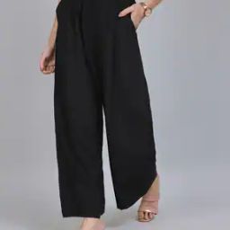 Shein Full Length High Rise Palazzo-image-15