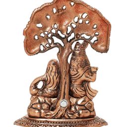 international gift Radha Krishna Tree God Idol with Printed Box image 4
