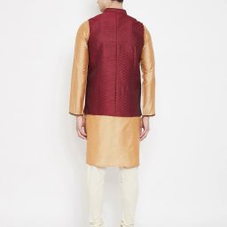 even Button-down Nehru Jacket image 4