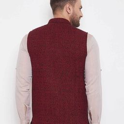 even Self-design Nehru jacket image 4