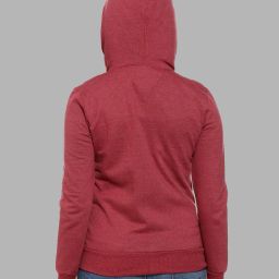 campus sutra Sweatshirt with Front Zip Closure image 4
