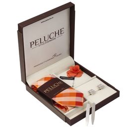 peluche Set of 6 Checked Tie & Cufflinks image 4